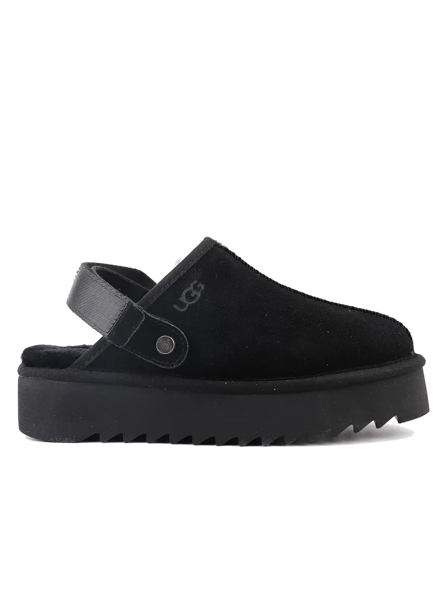 UGG Goldenstar Clog Platform Black