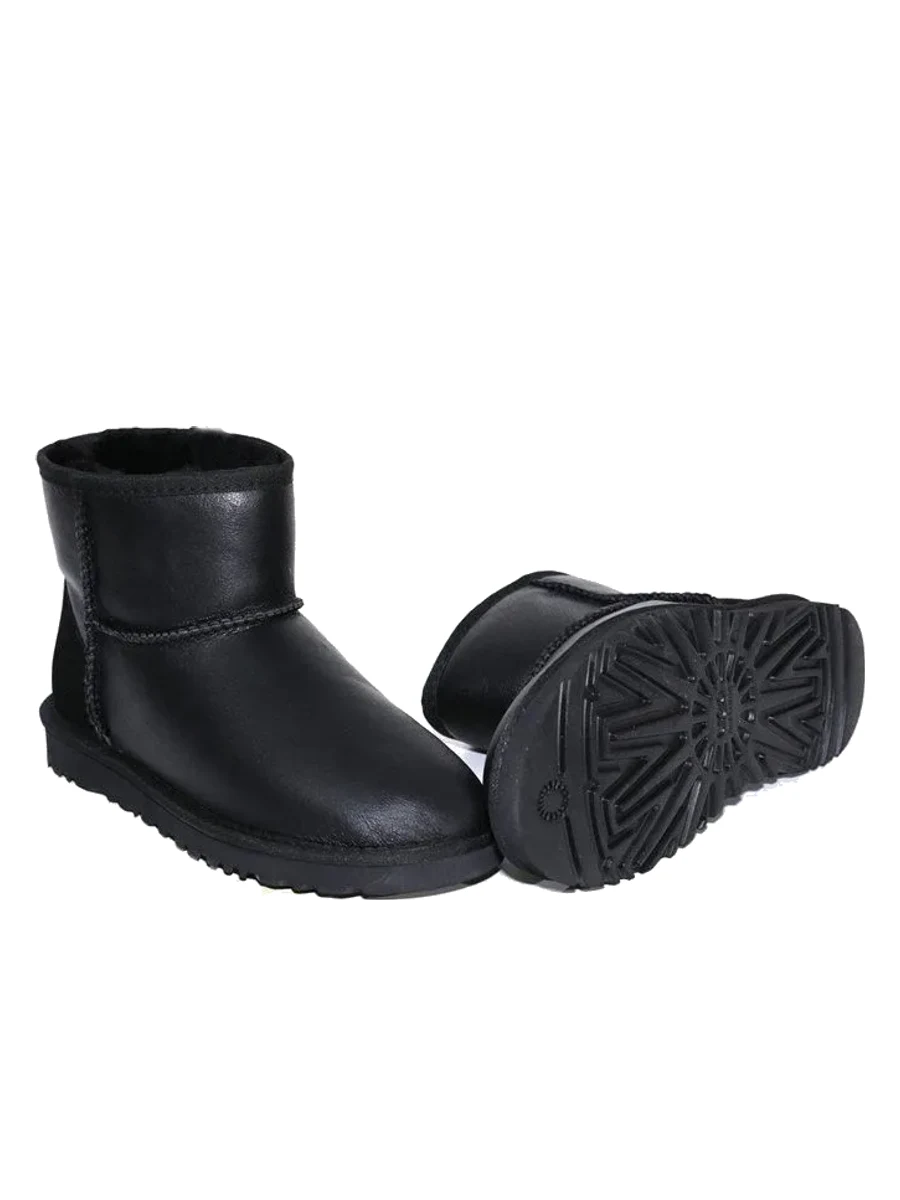 UGG Mens Classic Mini Metallic Black — фото 2