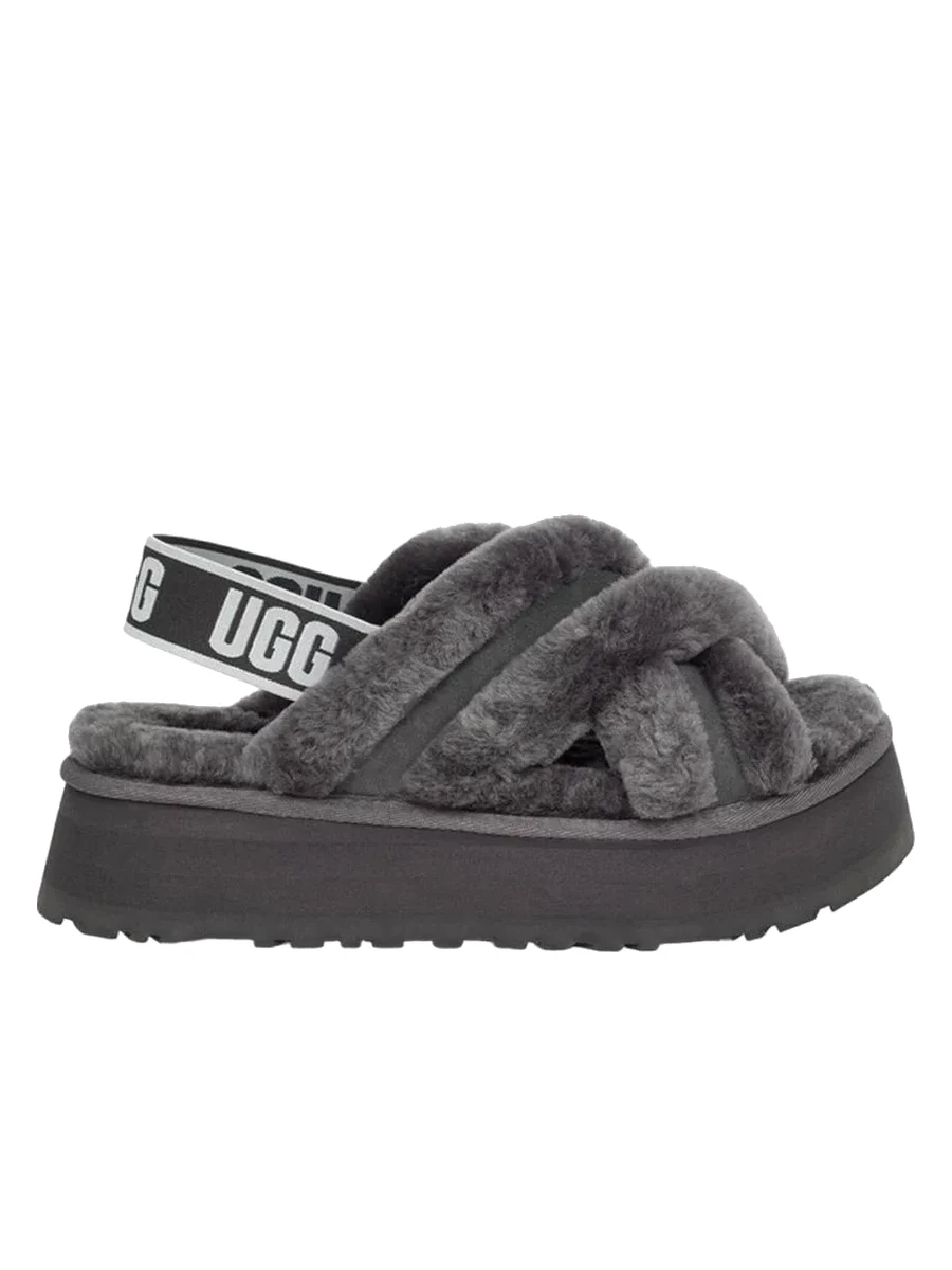 UGG W Disco Cross Slide Grey