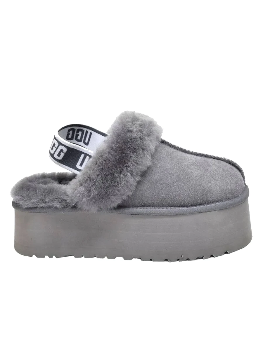 UGG Funkette Suede Platform Grey