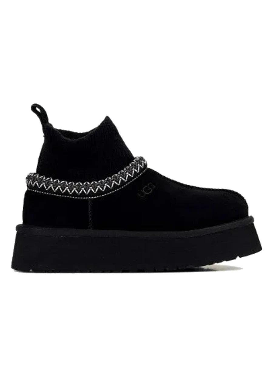 UGG Tazz Knit Platform Black