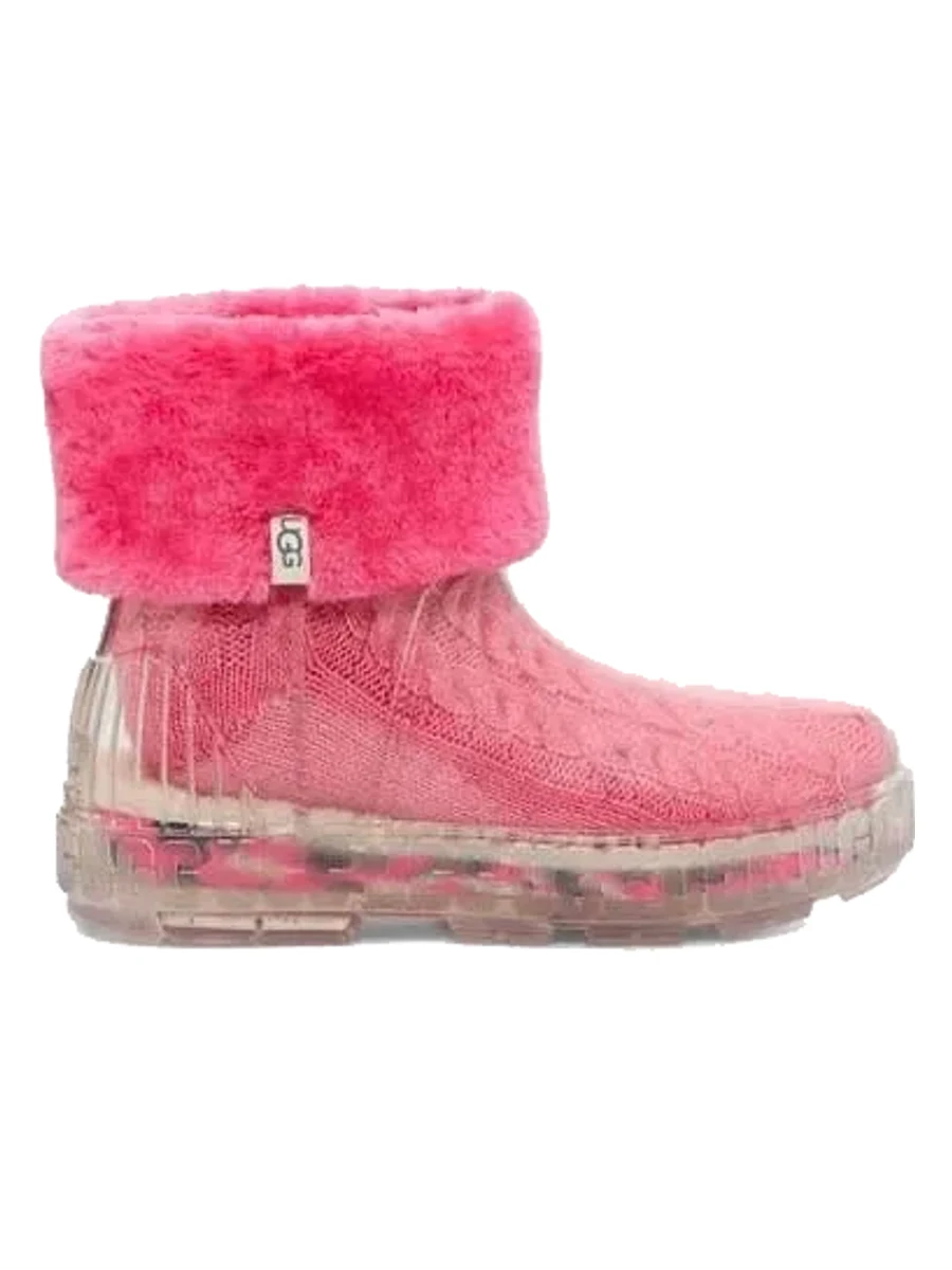 UGG Drizlita Clear Boot Taffy Pink