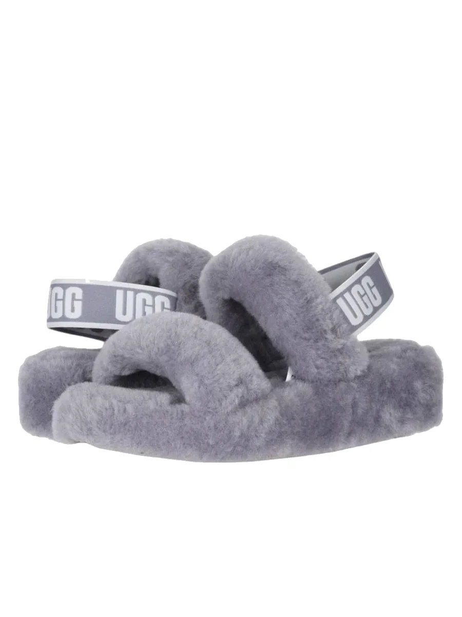 UGG Oh Yeah Slide Grey