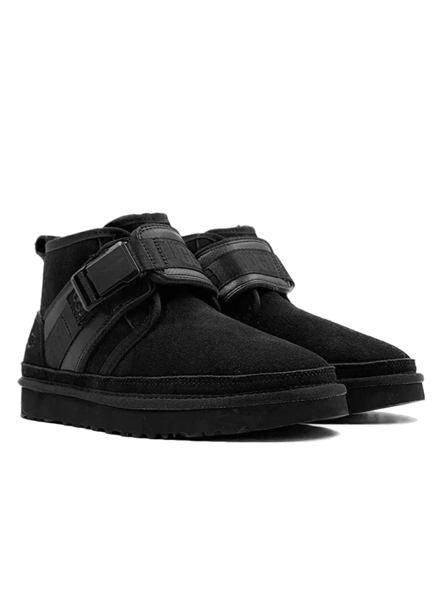 UGG Mens Neumel Snapback Black — фото 5