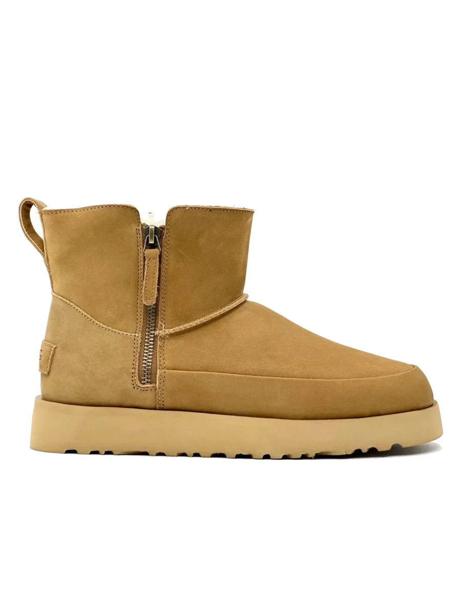 UGG Classic Zip Mini Suede Boot