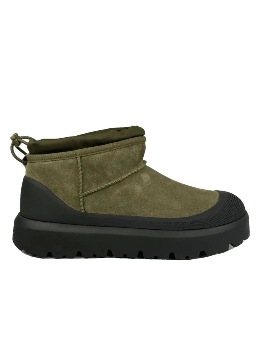 UGG Mens Ultra Mini Hybrid Forest Night Black