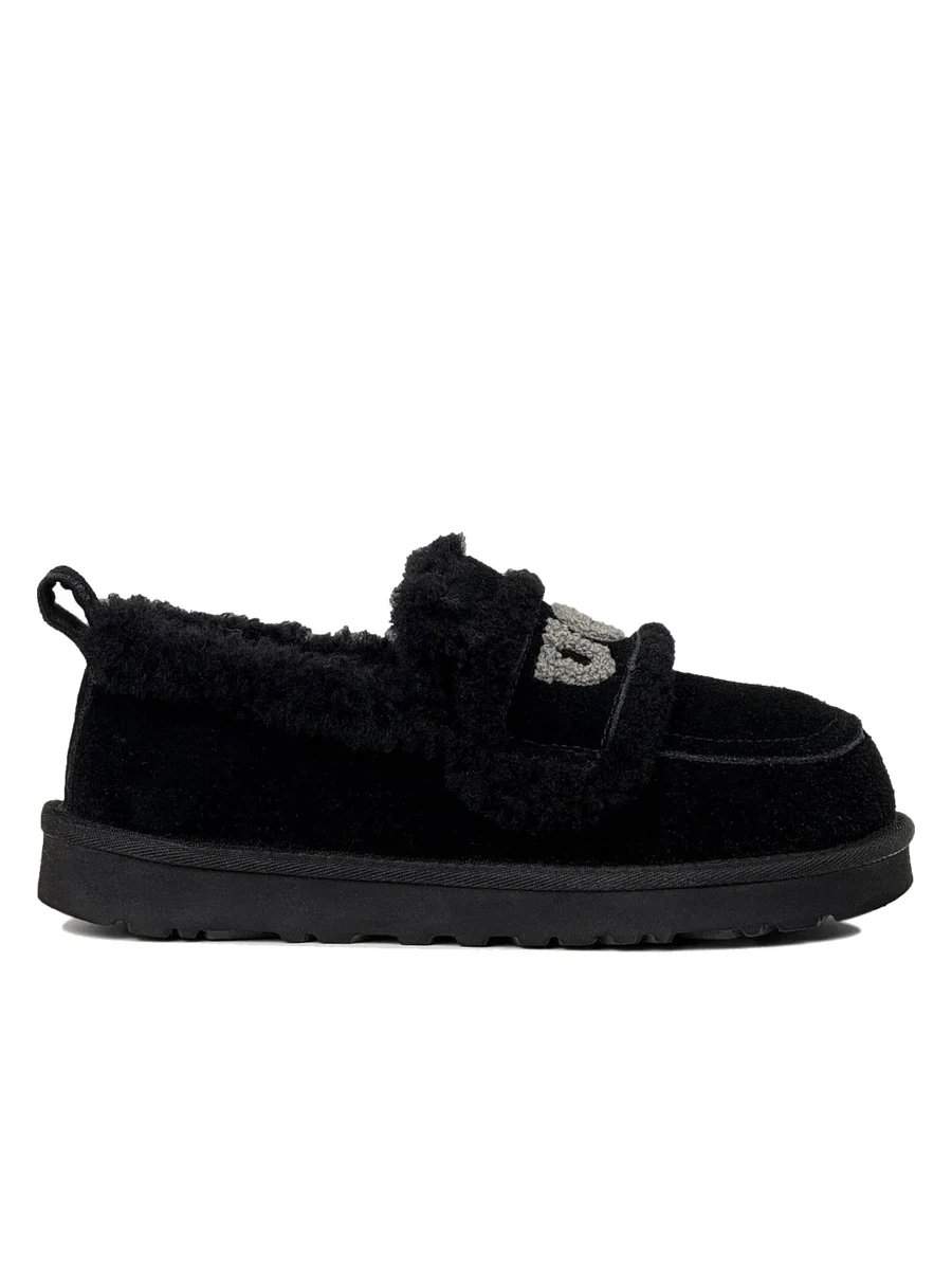 UGG Classic Fat Ding Slip On Black