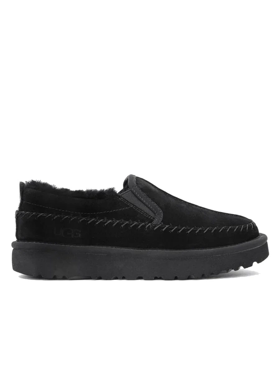 UGG Mens Stitch Slip On  Black