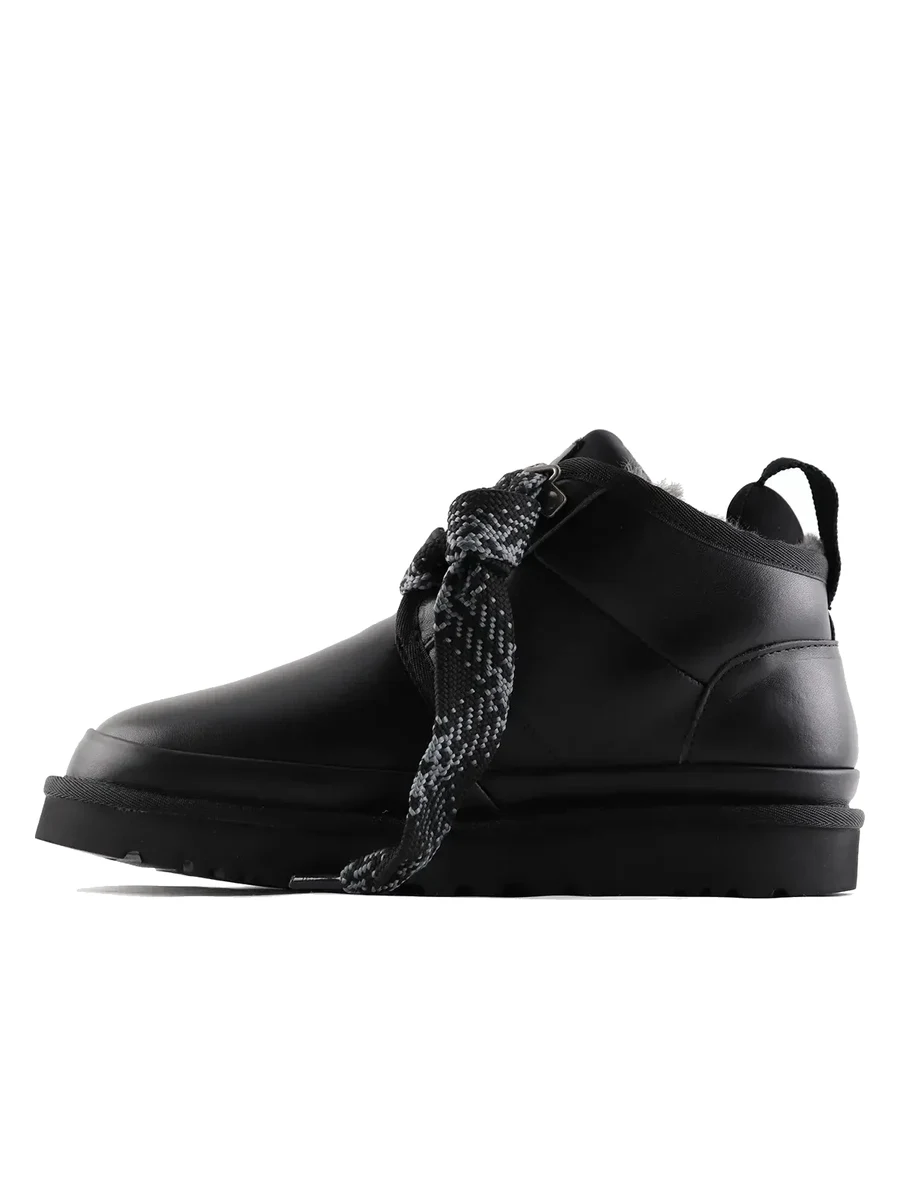 UGG Mens Neumel Leather FT Moss Black