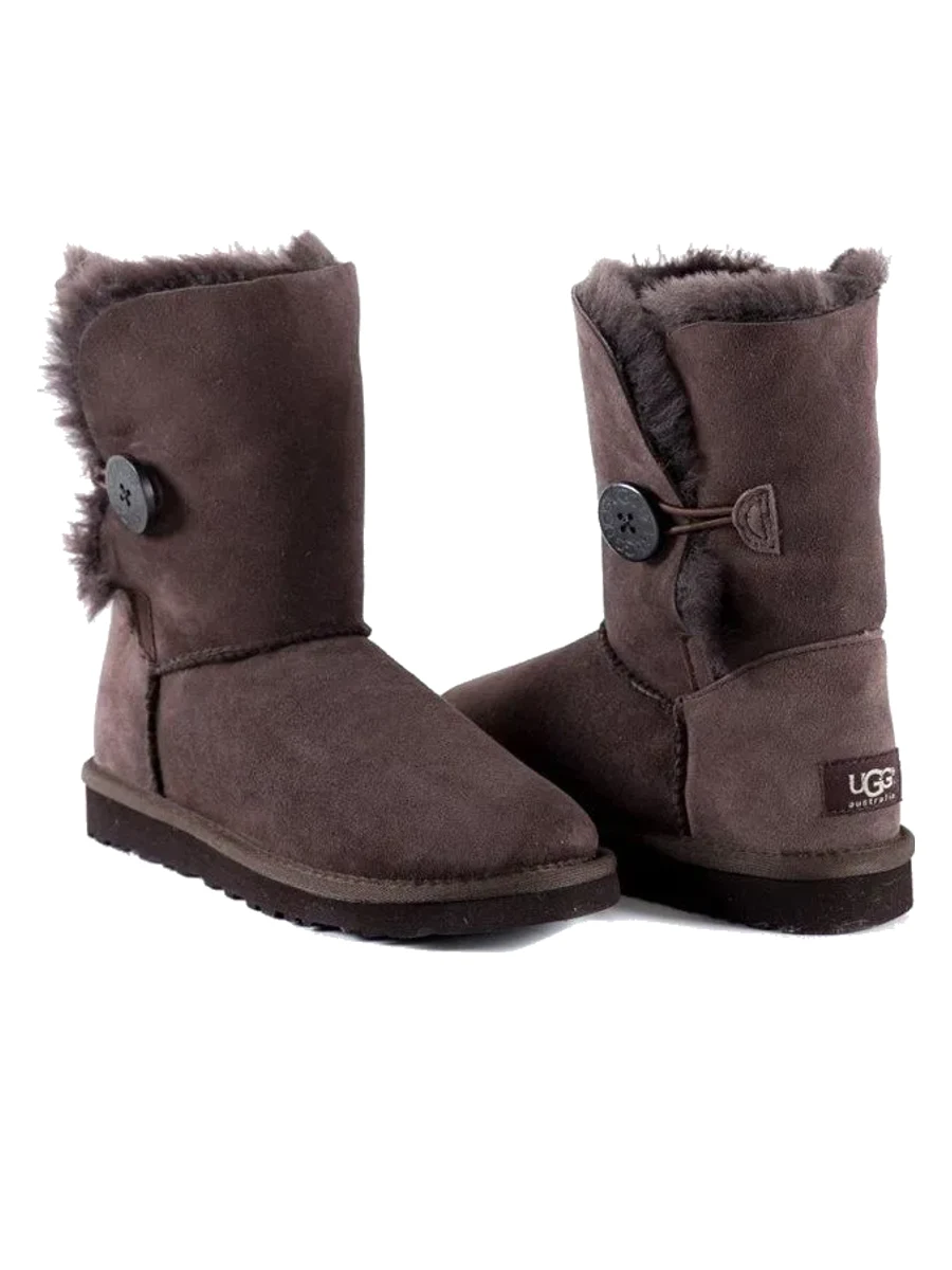UGG Bailey Button II Chocolate