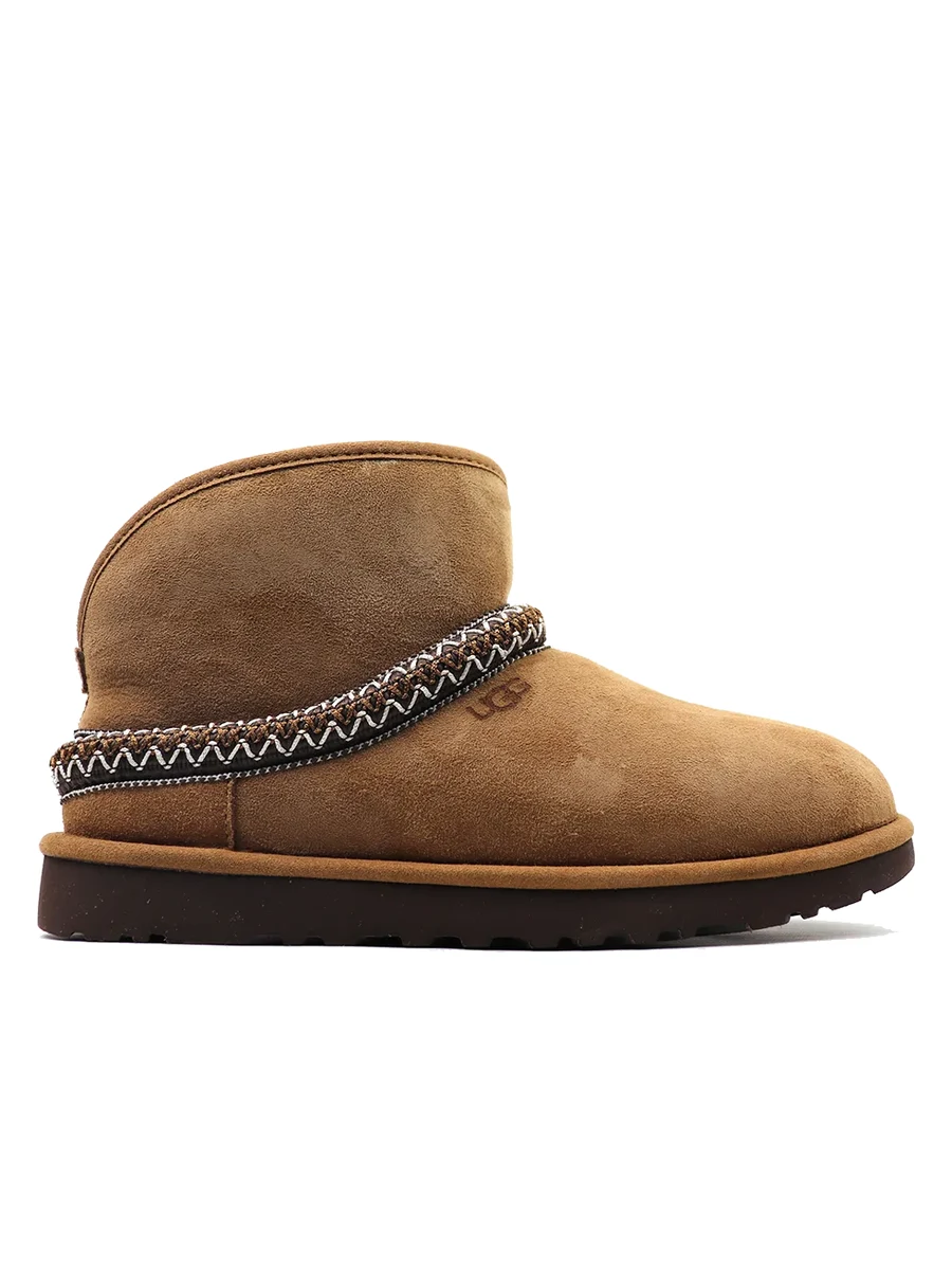 UGG Classic Mini Cresent Chestnut