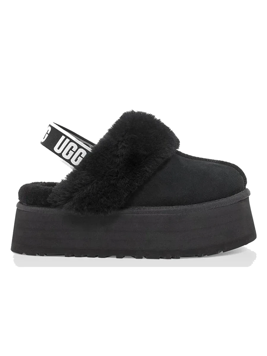 UGG Funkette Suede Platform Black