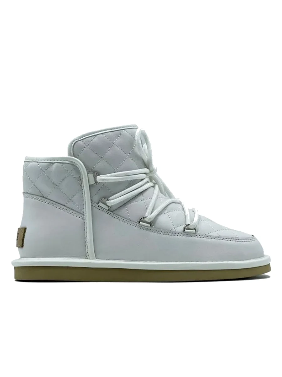 UGG Lodge Mini Leather White