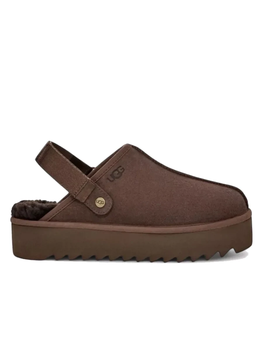 UGG Goldenstar Clog Platform Chocolate