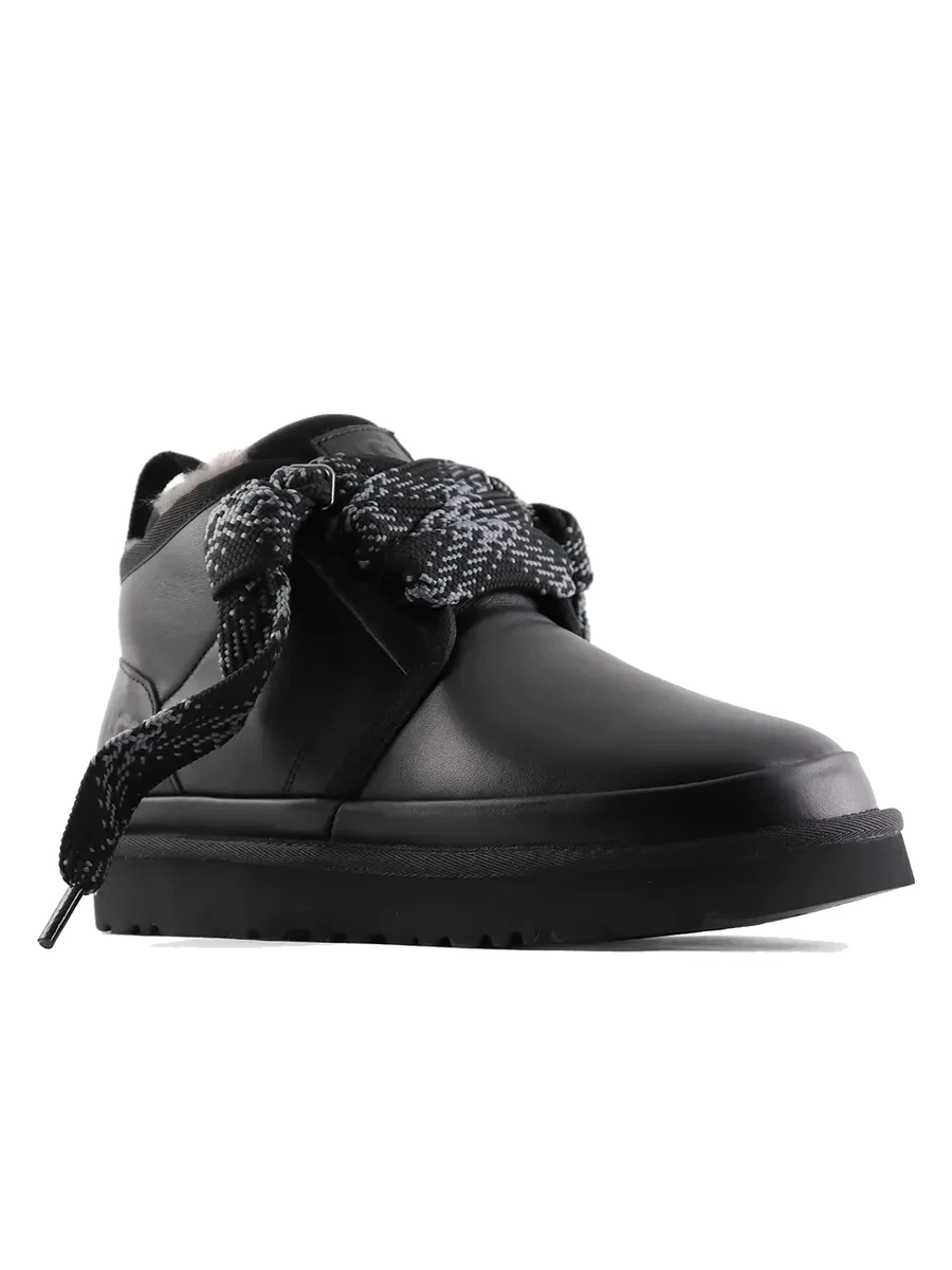 UGG Neumel FT Black Leather — фото 3