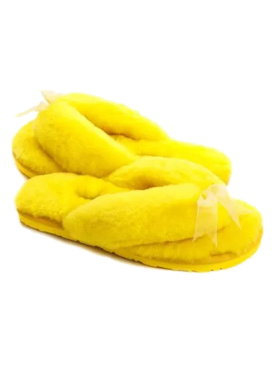 UGG Fluff Flip Flop II Yellow