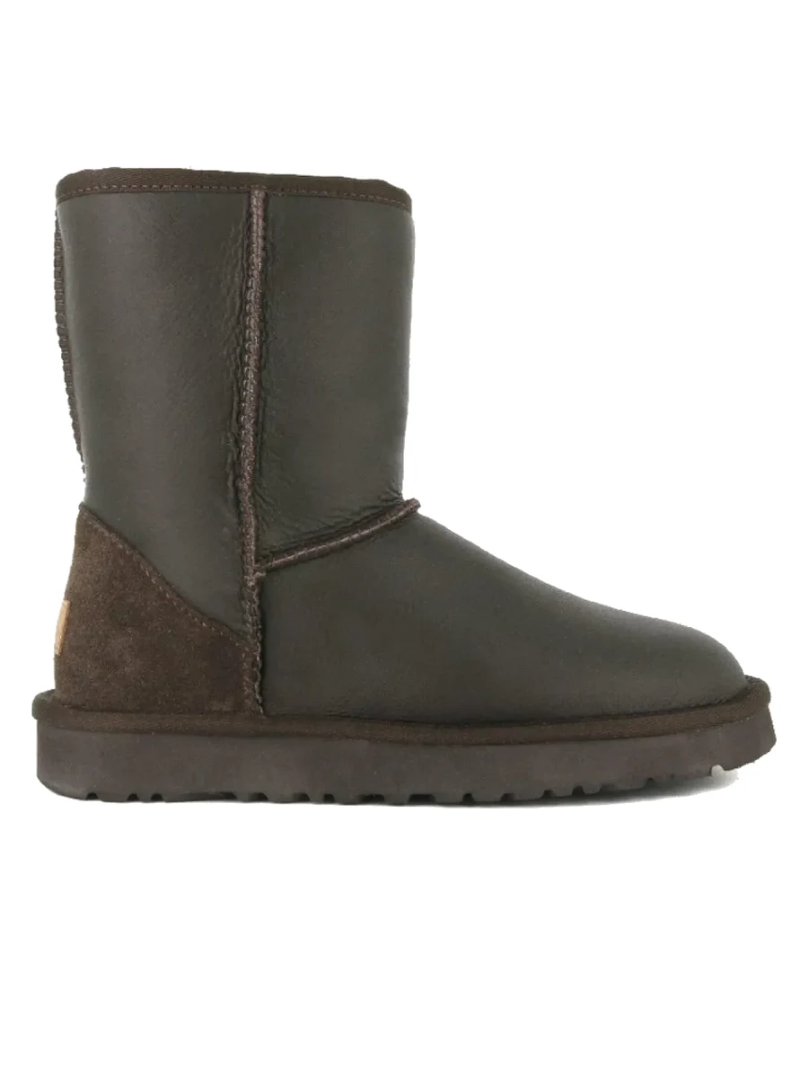 UGG Mens Classic Short Metallic Chocolate