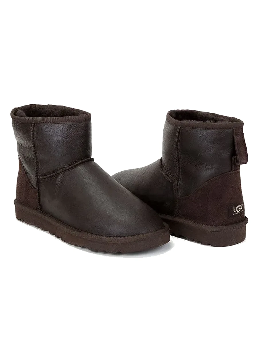 UGG Mens Classic Mini Metallic Chocolate