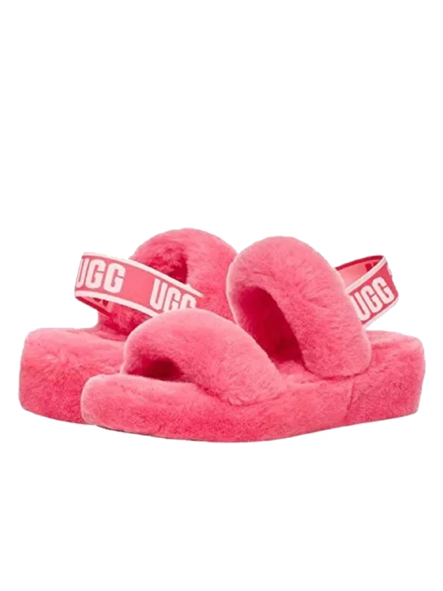 UGG Oh Yeah Slide Strawberry Sorbet
