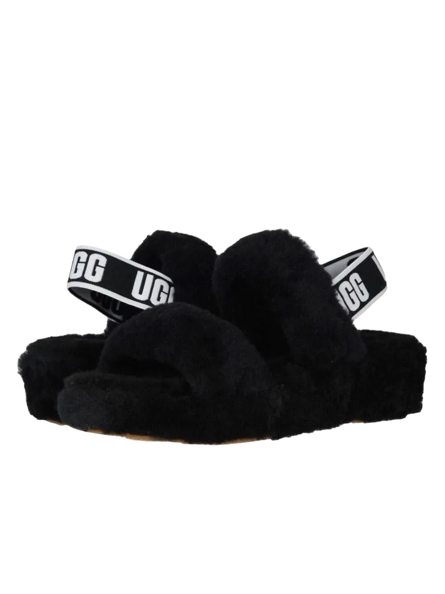UGG Oh Yeah Slide Black