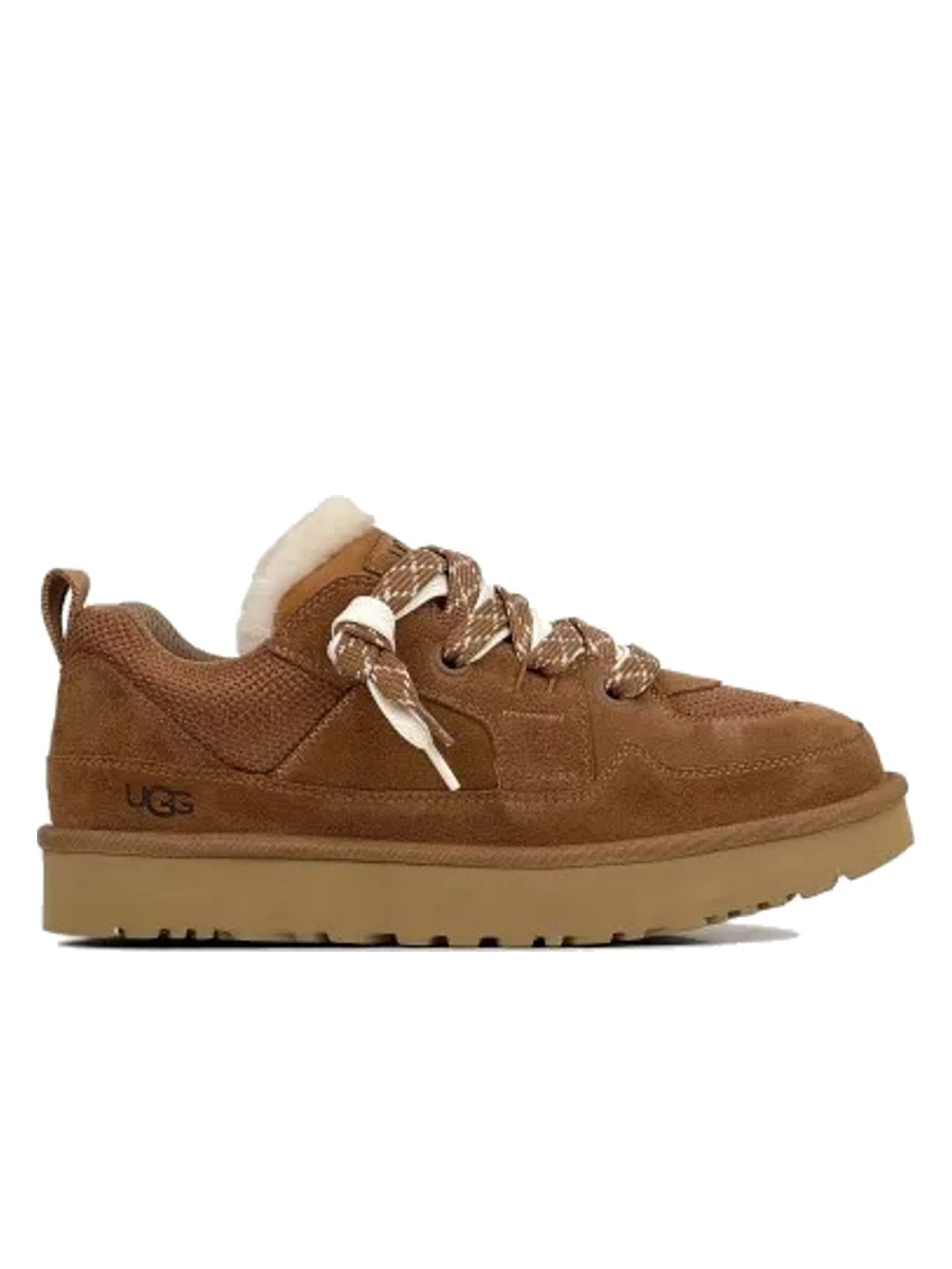 UGG Mens Lowmel Lo Sneakers Chestnut