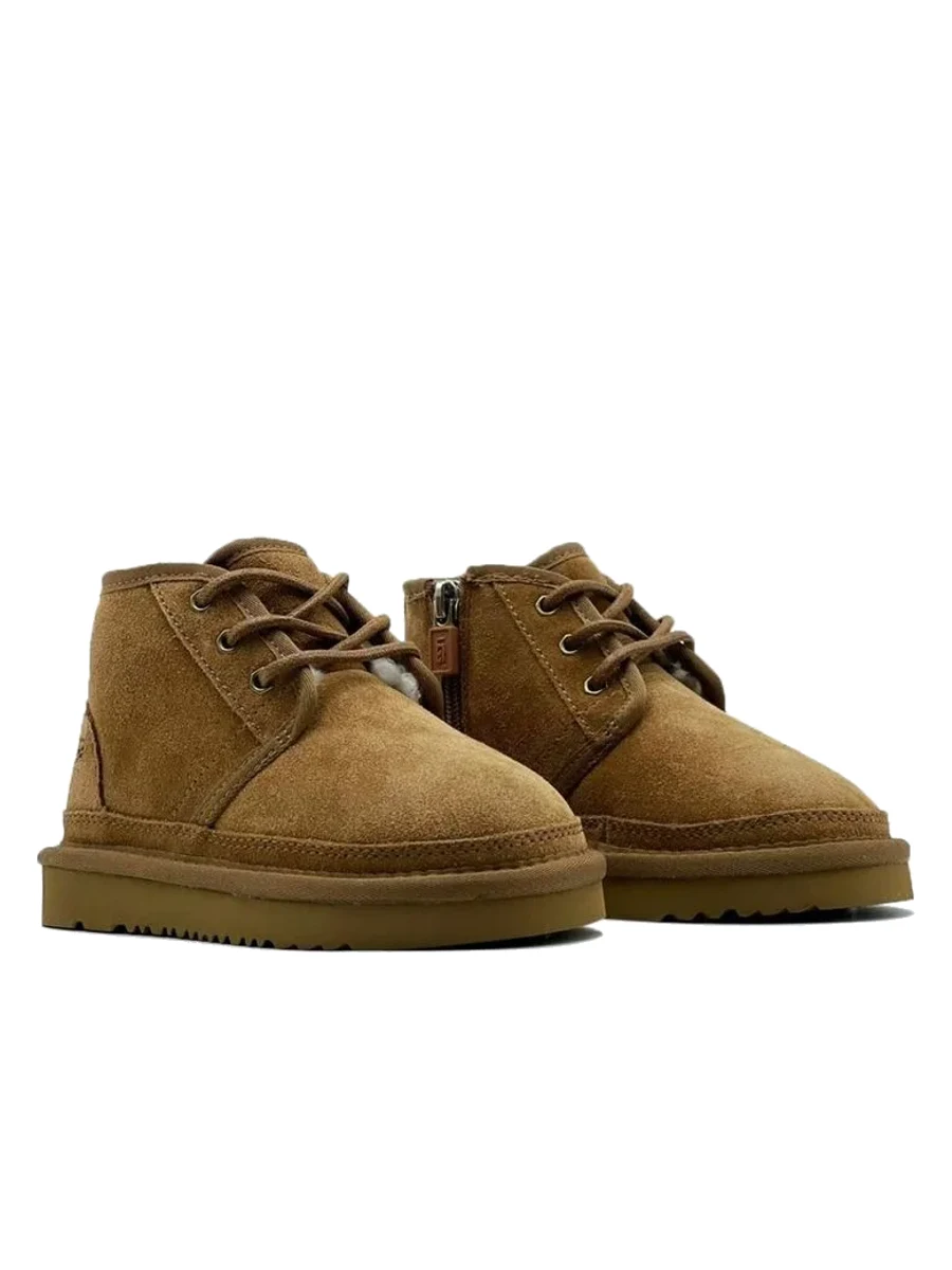 UGG Kids Neumel Zip II Chestnut