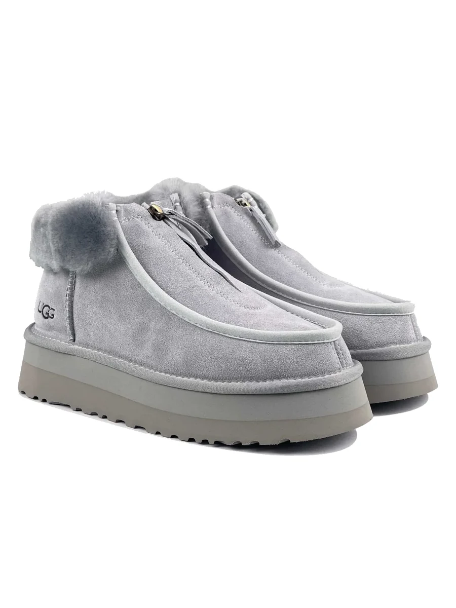 UGG Funkette Platform Boots Grey-Violet