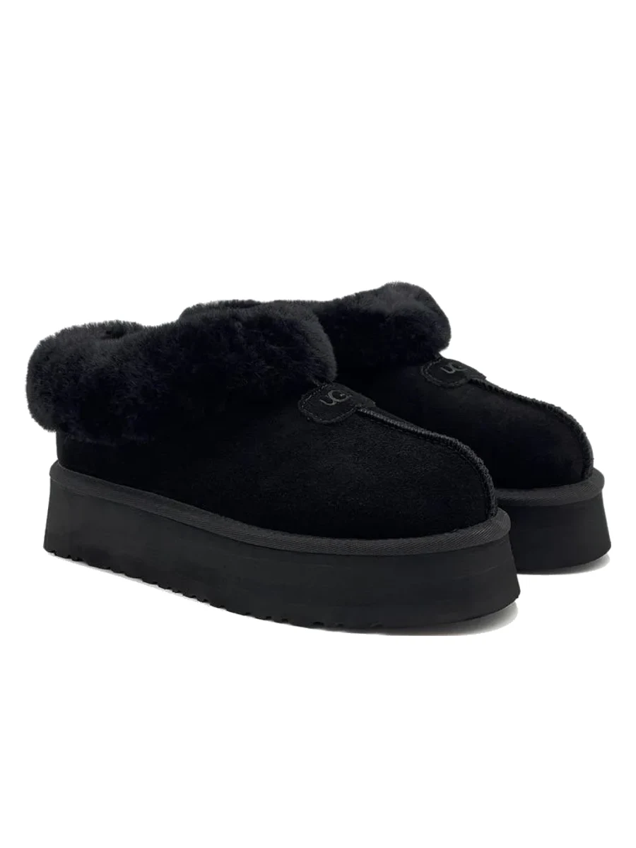 UGG Platform Slipper Black