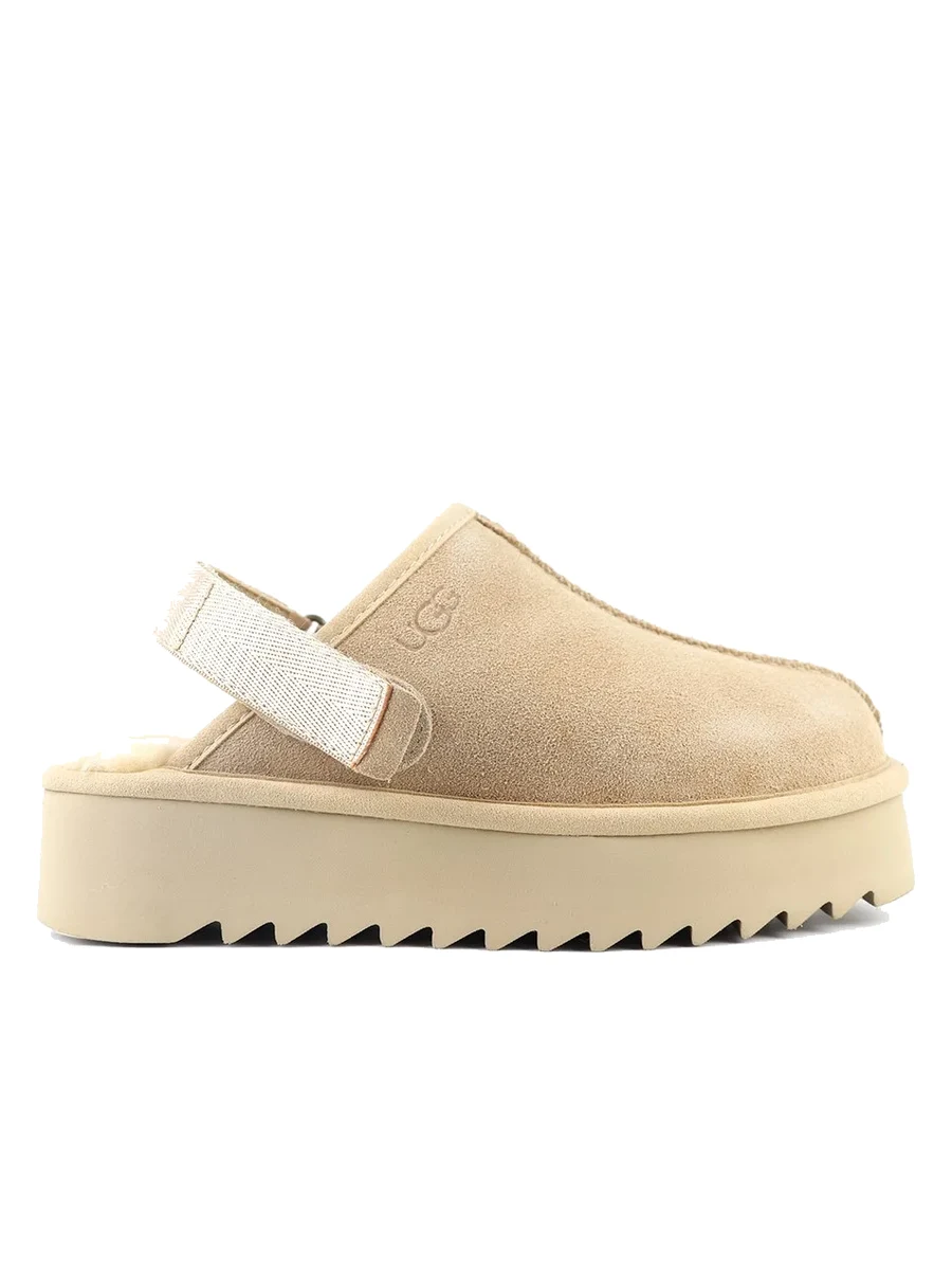 UGG Goldenstar Clog Platform Sand