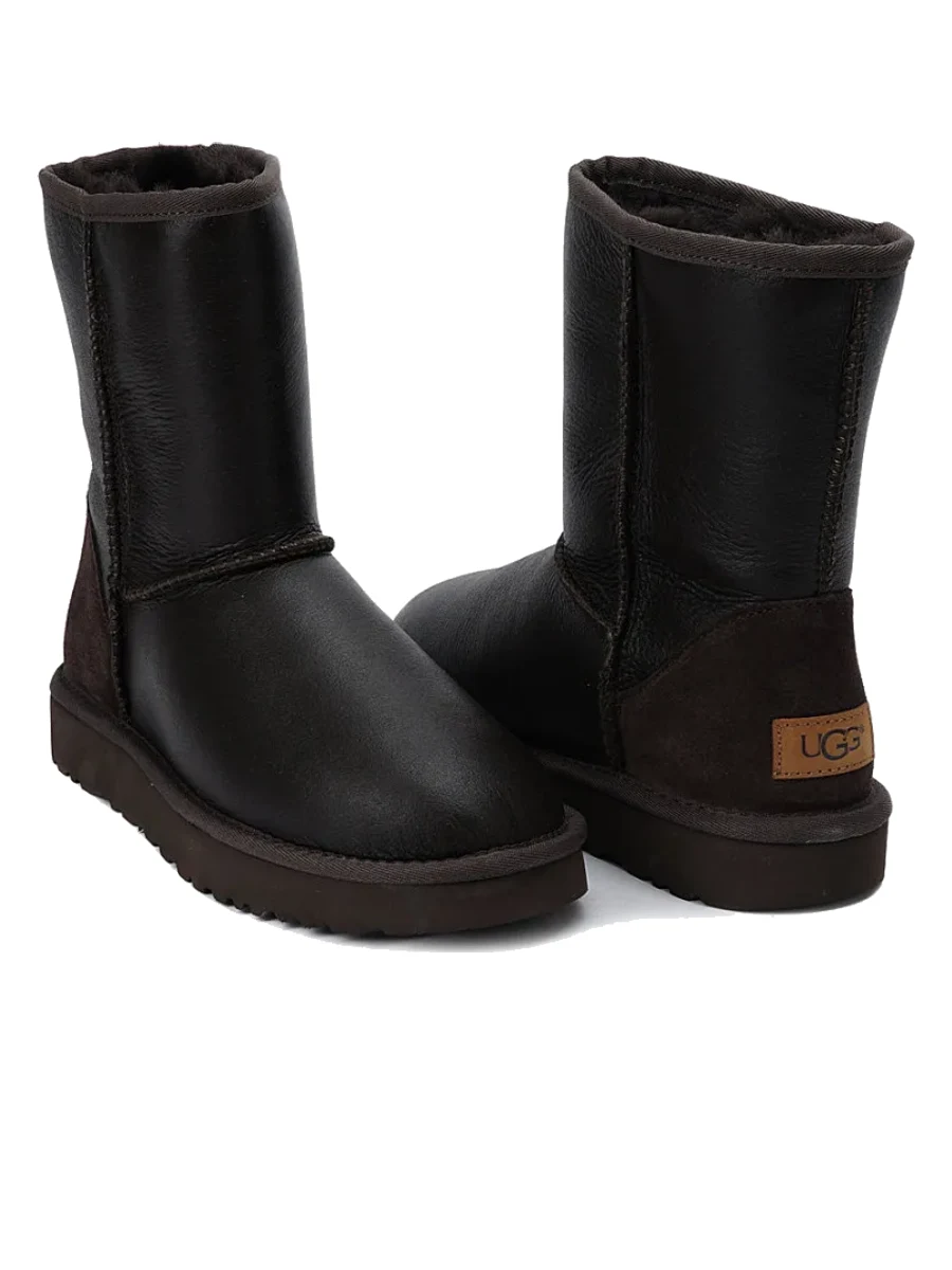 UGG Classic Short Metallic Chocolate