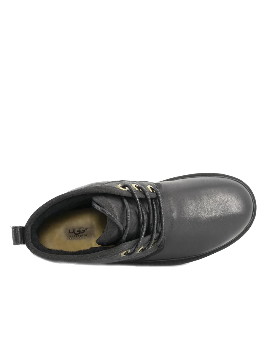 UGG Mens Neumel Leather Black — фото 3