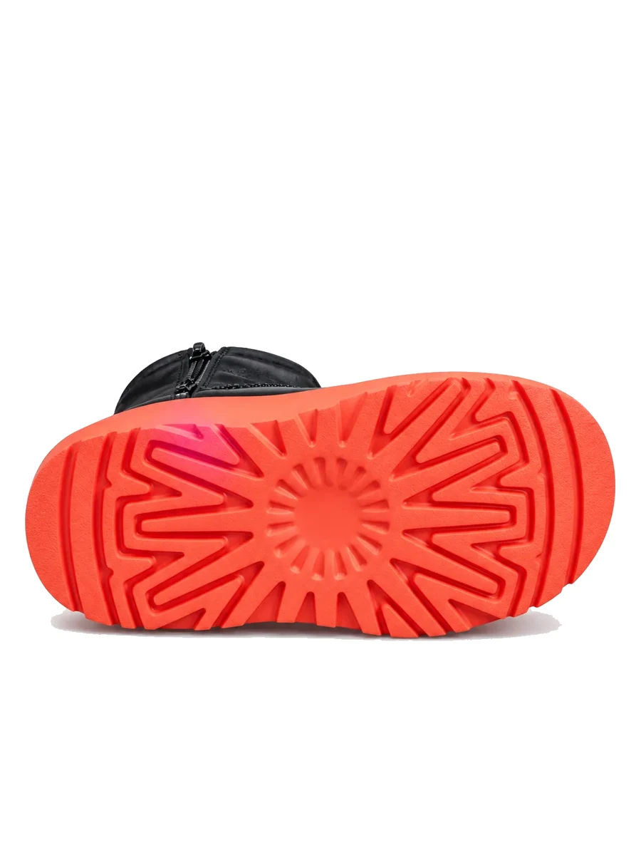 Kids Mini Weather Hybrid Leather Black Orange — фото 6