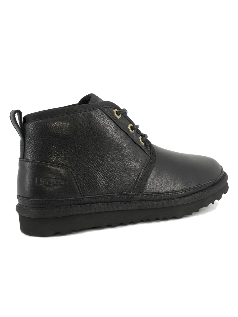 UGG Mens Neumel Leather Black — фото 2
