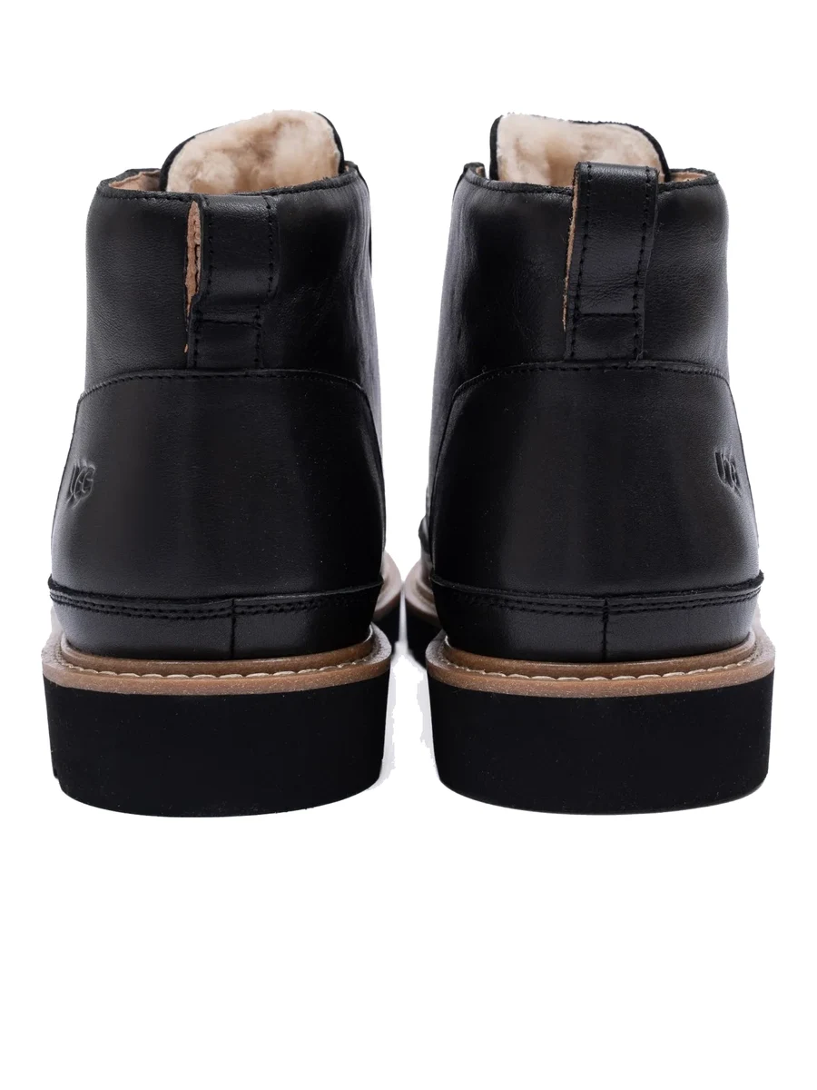 Ugg Mens Neumel Gentleman Leather Black — фото 3