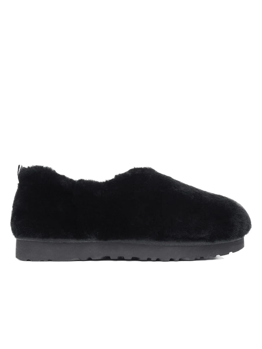 Ugg Hailey Fluff Slippers Black