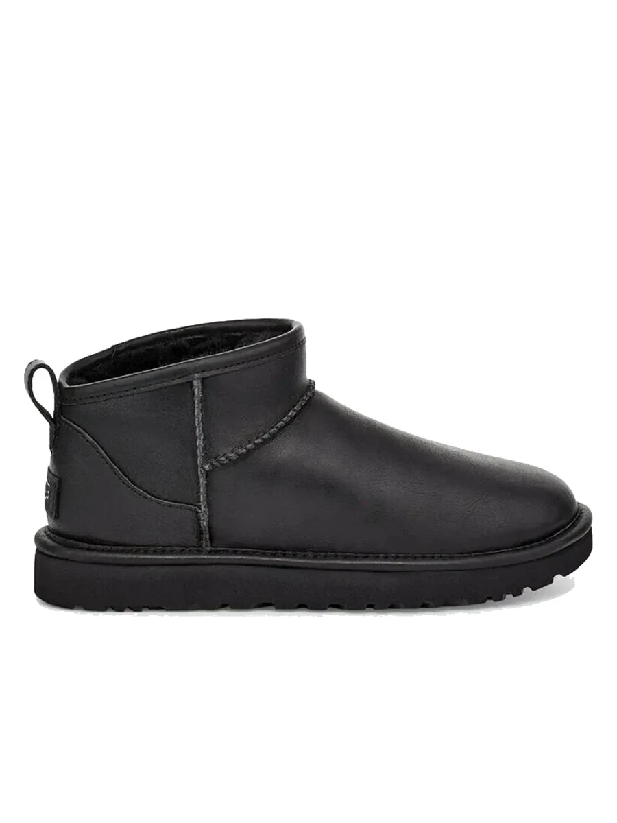 UGG Classic Ultra Mini Leather Black