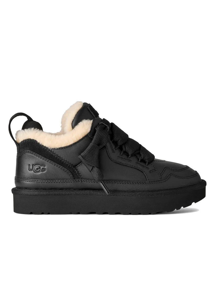 UGG Lowmel Black Leather