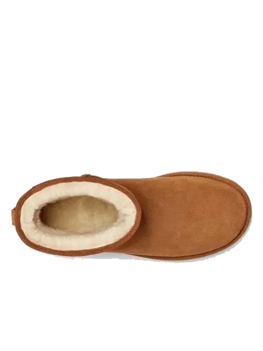UGG Mens Classic Mini Deco Suede Boot Chestnut — фото 4