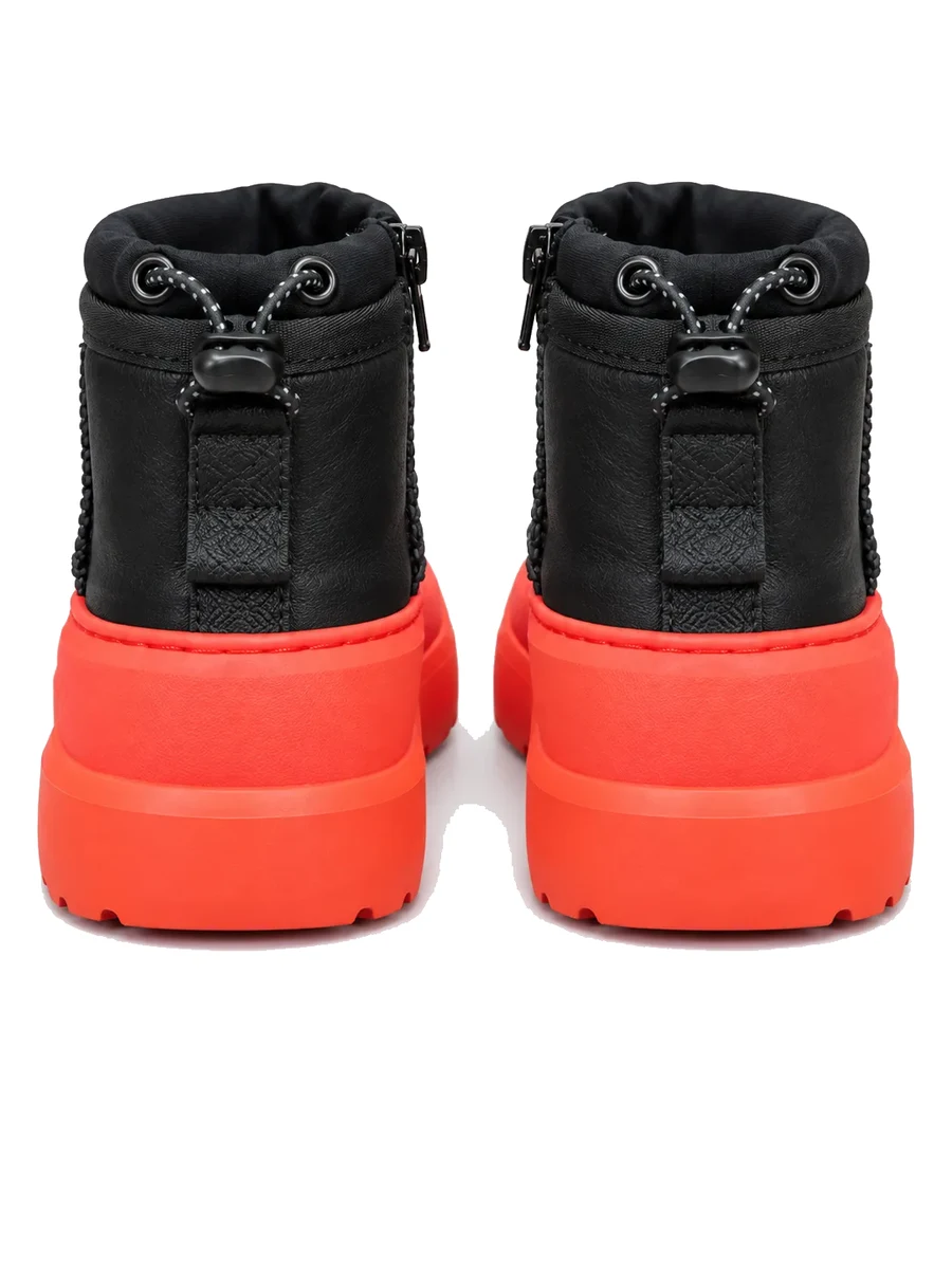 Kids Mini Weather Hybrid Leather Black Orange — фото 5