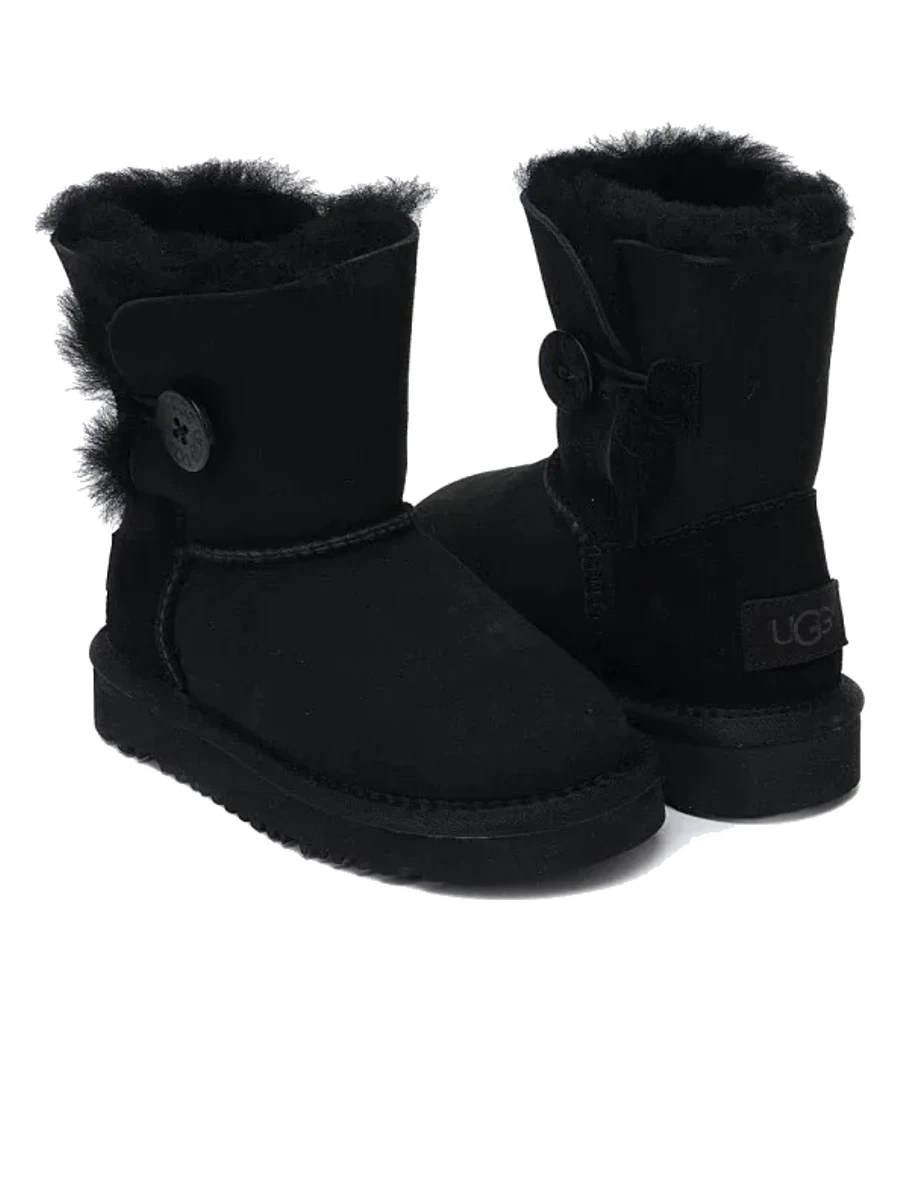 UGG Kids Bailey Button Black